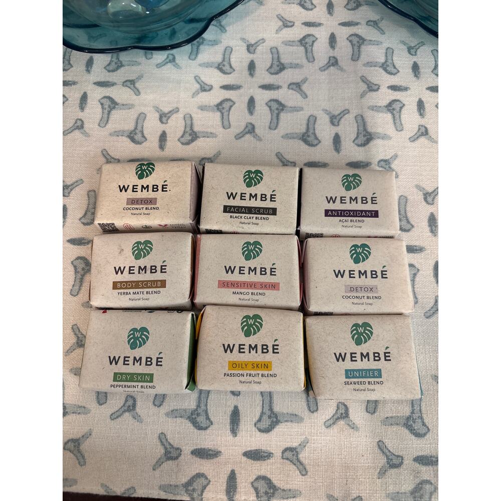 Wembé Natural Soaps Mini Size Variety Pack